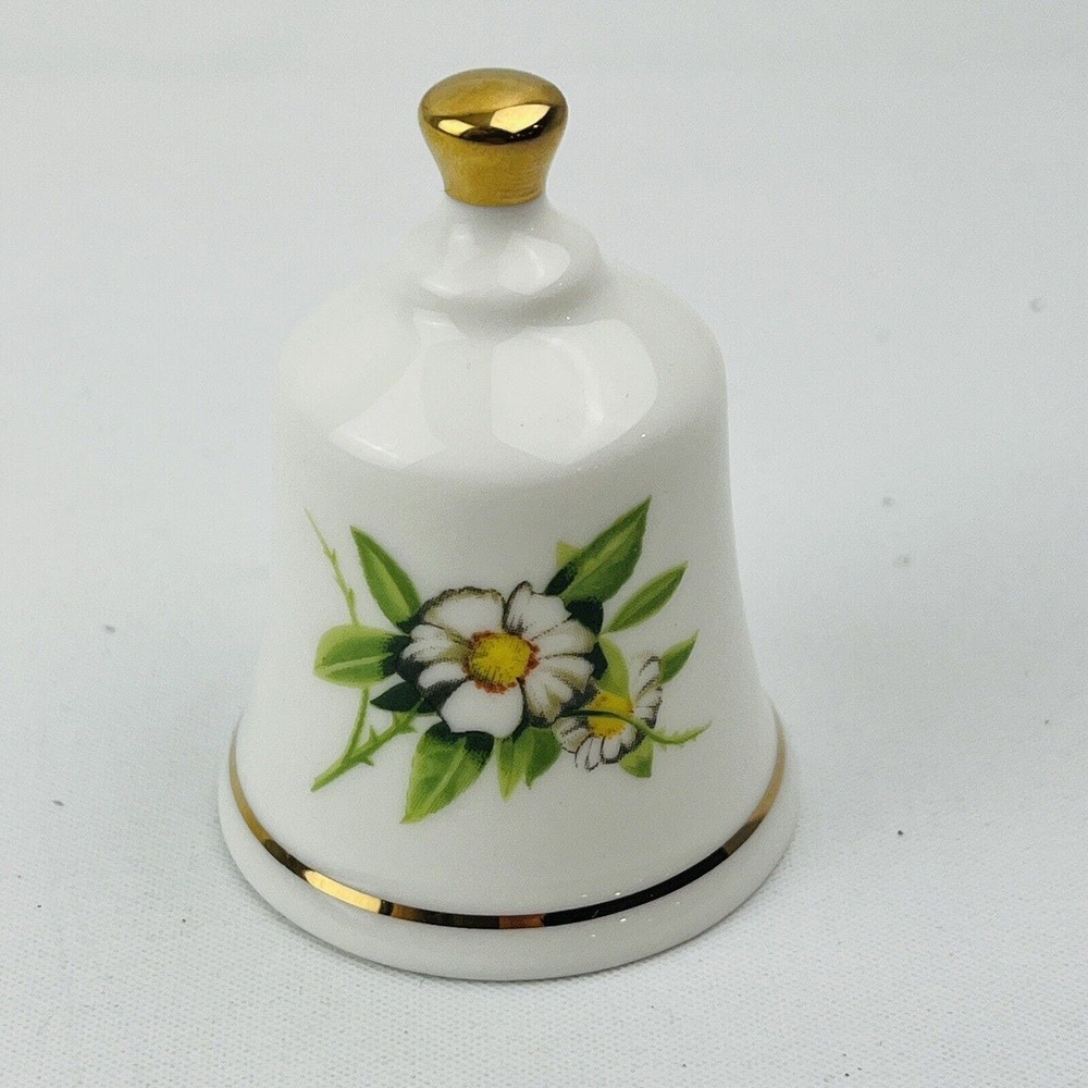 Danbury Mint Georgia Cherokee Rose Official State Flower‎ Bell Collection